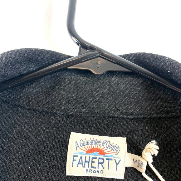 Faherty Black Casual Button Down Shirt - Picture 4 of 7